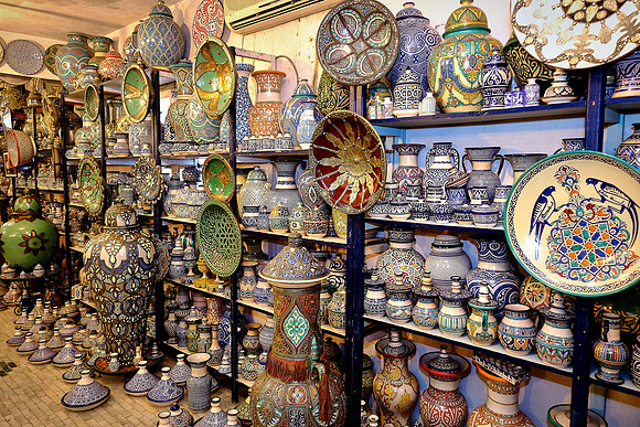 Pottery factory, Fez, Morocco