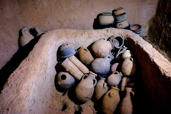 Berber Ksar (walled city) of El Khorbat, Tinejdad, High Atlas Mountains, Morocco