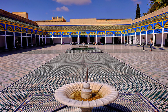 Saadian Tombs (1578-1603), Marrakesh, Morocco