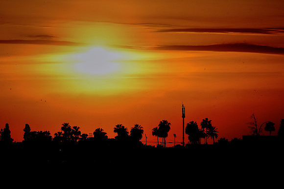 Sunset over the Medina, Marrakesh, Morocco