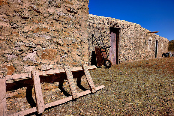 Nomad farm, Middle Atlas Mountains, Morocco