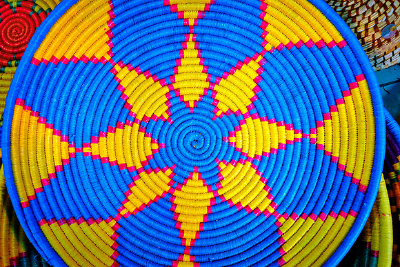 Couscous basket, Medina, Marrakesh, Morocco