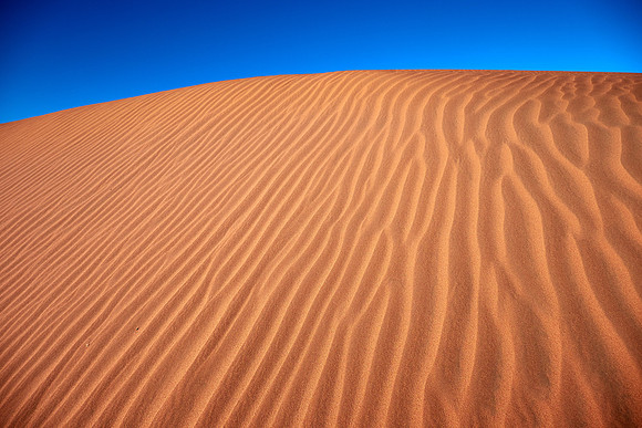 Sunset over the Erg Chebbi dunes, Merzouga, Sahara Desert, High Atlas Mountains, Morocco