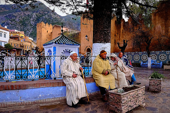 Chefchaouen, Morocco (aka "The Blue City")