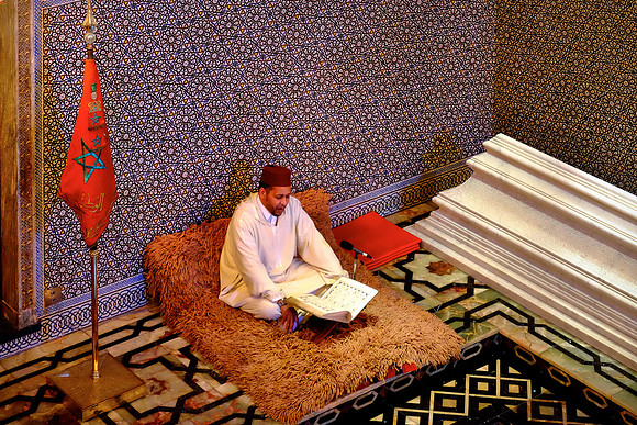 Mausoleum of  King Mohammed V of Morocco, Rabat, Morocco