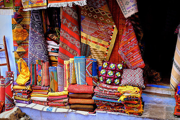 Chefchaouen, Morocco (aka "The Blue City")