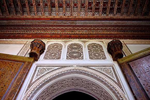 Saadian Tombs (1578-1603), Marrakesh, Morocco