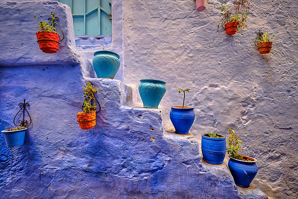 Chefchaouen, Morocco (aka "The Blue City")