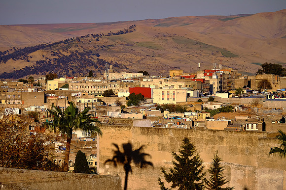 Riad Dar Dmana rooftop, Fez medina, Morocco
