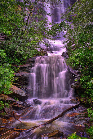 Shunkawauken Falls near Saluda, North Carolina