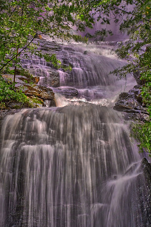 Shunkawauken Falls near Saluda, North Carolina