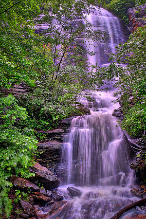 Shunkawauken Falls near Saluda, North Carolina