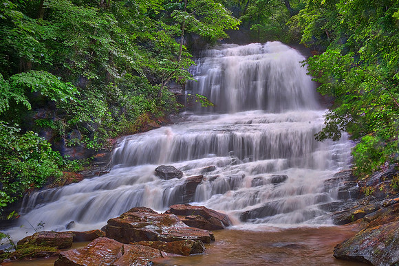 Pearsons Falls near Saluda, North Carolina