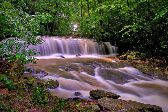 Pearsons Falls near Saluda, North Carolina