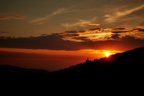 Sunset, Great Smoky Mt. National Park, NC