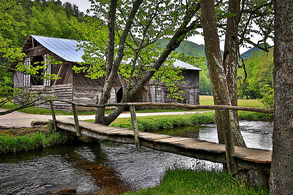 Hiram Caldwell homestead, Cataloochee, Great Smoky Mt. National Park, NC