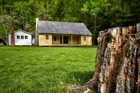 George Palmer homestead, Cataloochee, Great Smoky Mt. National Park, NC