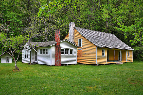 George Palmer homestead, Cataloochee, Great Smoky Mt. National Park, NC