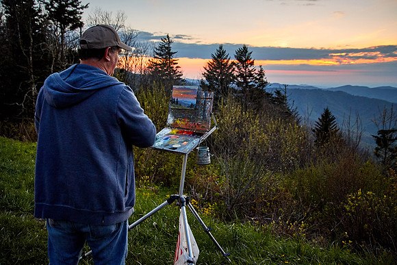 Sunset, Great Smoky Mt. National Park, NC