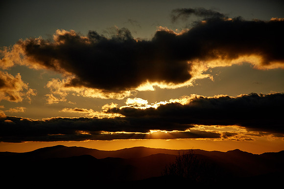 Sunset, Great Smoky Mt. National Park, NC