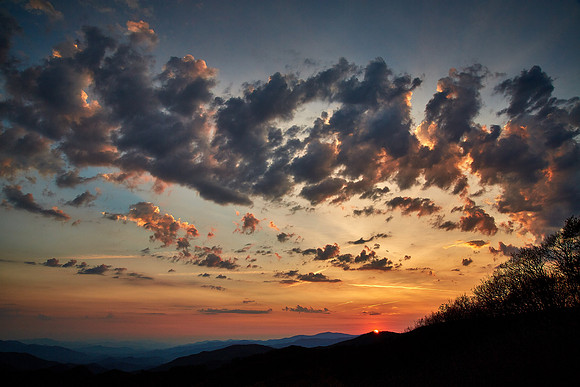 Sunset, Great Smoky Mt. Natioanl Park, NC