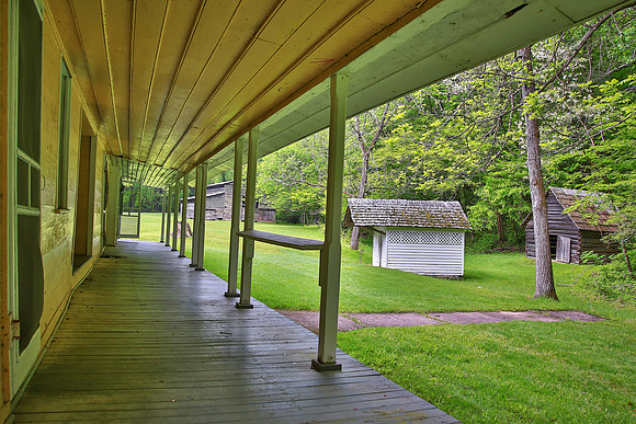 George Palmer homestead, Cataloochee, Great Smoky Mt. National P