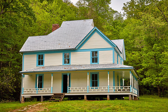 Hiram Caldwell homestead, Cataloochee, Great Smoky Mt. National Park, NC