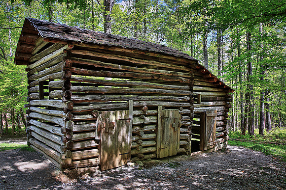 Elijah Oliver cabin, Cades Cove, Great Smoky Mt. National Park, TN