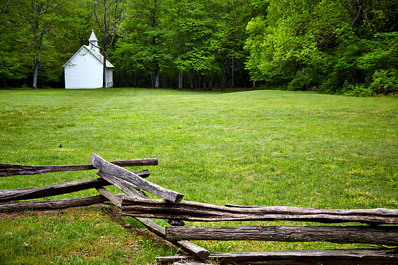 Palmer Chapel, Cataloochee, Great Smoky Mt. National Park, NC