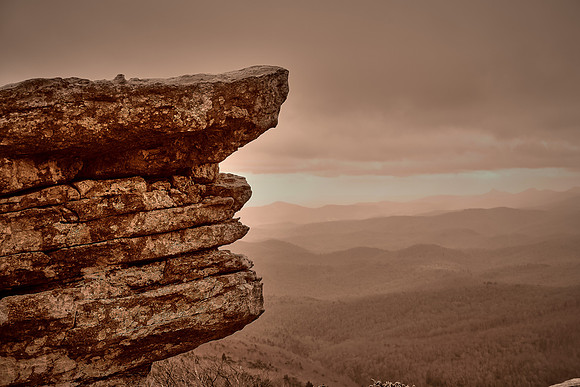 Rough Ridge Overlook, Blue Ridge Parkway, NC