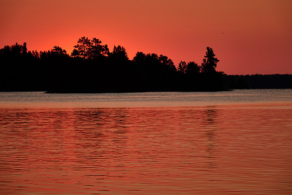 Sunrise on Ludlow's Island Resort, Lake Vermilion, MN