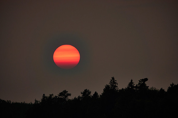 Sunset on Ludlow's Island Resort, Lake Vermilion, MN