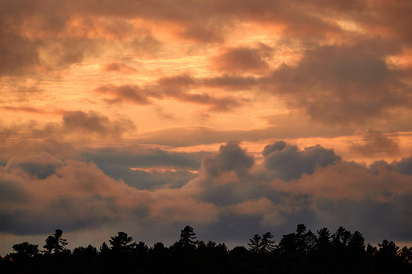 Sunset on Ludlow's Island Resort, Lake Vermilion, MN