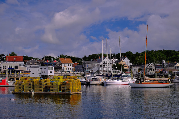 Lobster traps, Boothbay Harbor, Maine