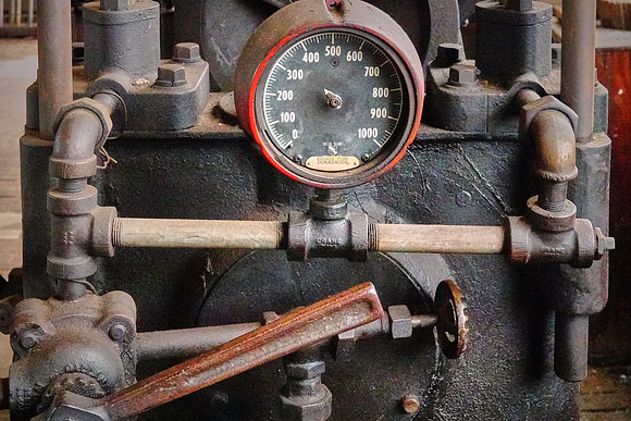 Machine shop, Soudan Underground Iron Ore Mine on Lake Vermilion, MN