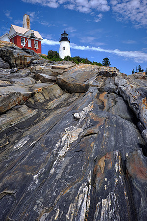 Pemaquid Point Lighthouse. New Harbor, Maine
