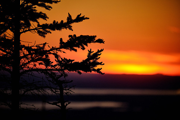 Sunset on Cadillac Mt., Acadia National Park, Mount Desert Island, Maine