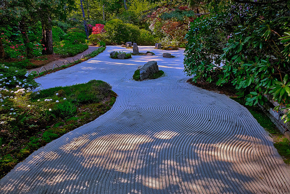 Asticou Azalea Gardens, Northeast Harbor, Mount Desert Island, Maine