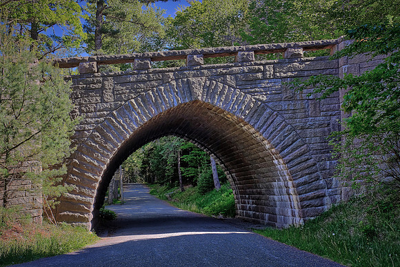 Rockefeller carriage-road bridge, Acadia National Park, Mount Desert Island, Maine