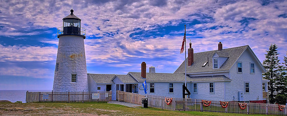 Pemaquid Point Lighthouse. New Harbor, Maine