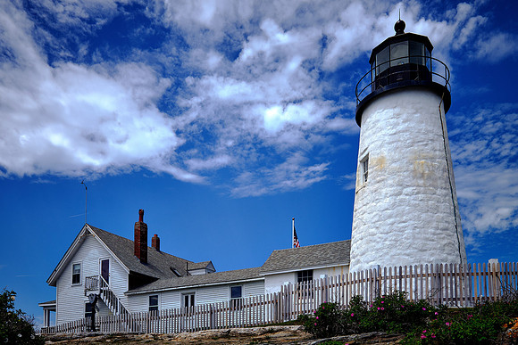 Pemaquid Point Lighthouse. New Harbor, Maine