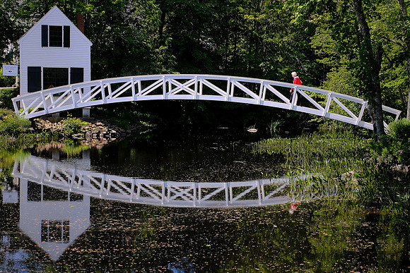 Arched bridge, Somesville, Mount Desert Island, Maine