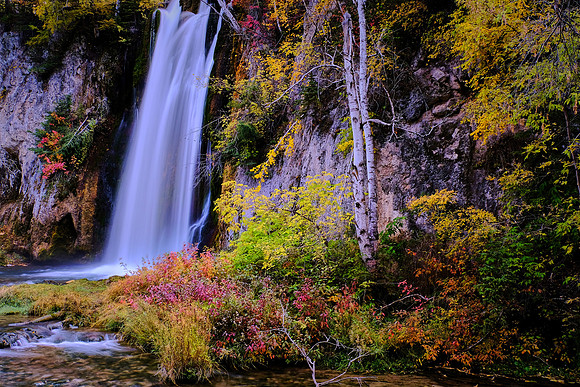 Spearfish Canyon Waterfalls, SD