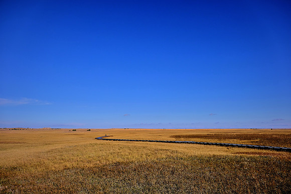 Open Prairie in Badlands National Park, SD