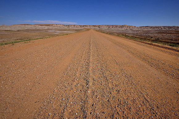On the road to Scenic, SD