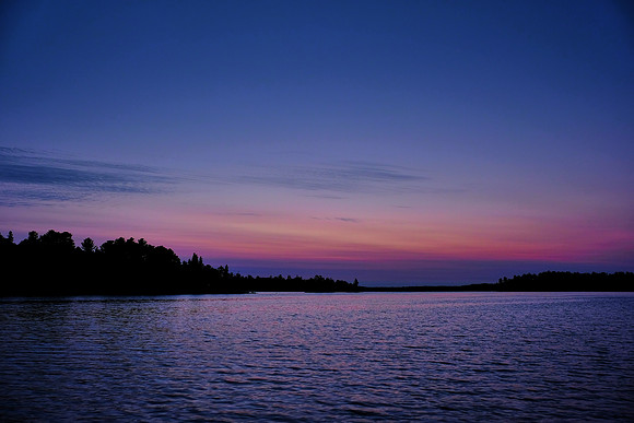 Sunrise over Lake Vermilion, MN