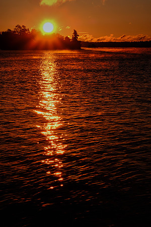 Sunrise over Lake Vermilion, MN