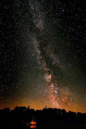 Milky Way over Lake Vermilion, MN