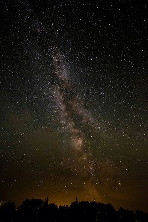 Milky Way over Lake Vermilion, MN