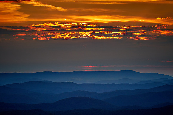 Sunrise on the Blue Ridge Parkway, NC